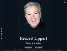 Tablet Screenshot of herbertlippert.com